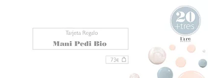 Tarjeta de regalo Manicura y Pedicura Bio