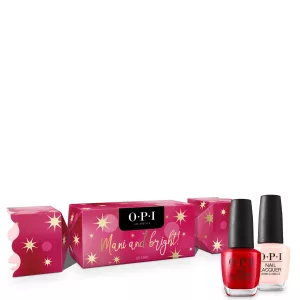 CAJA OPI BUBBLE BATH Y BIG APPLE RED